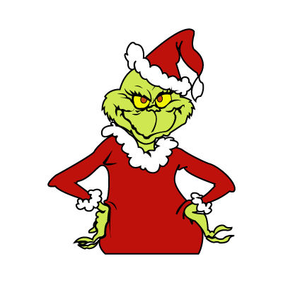 The Grinch logo vector