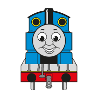 Thomas the Tank Engine (.EPS) vector logo