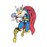 Thor Cartoon vector