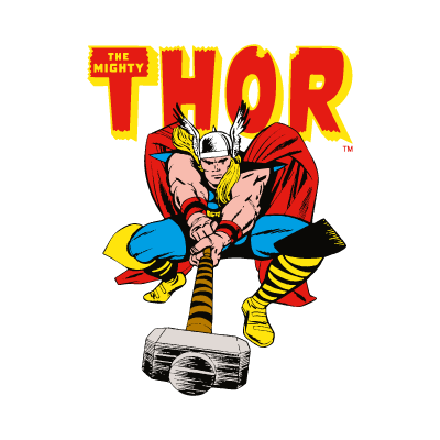 Thor Comics logo vector