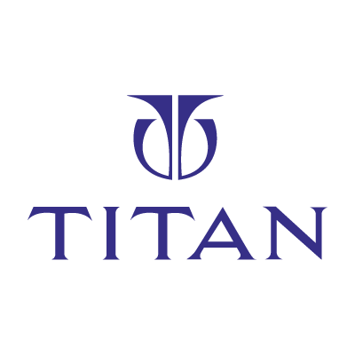 Titan logo watch new arrivals