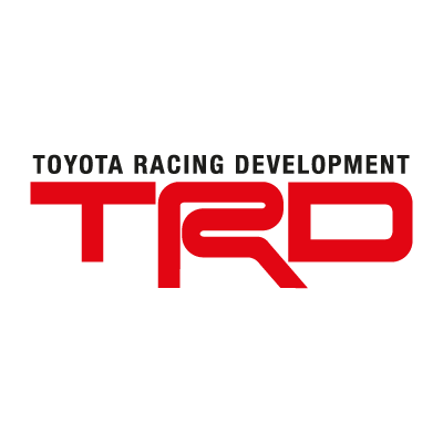 TRD auto logo vector