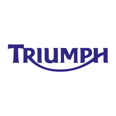 Triumph moto logo vector