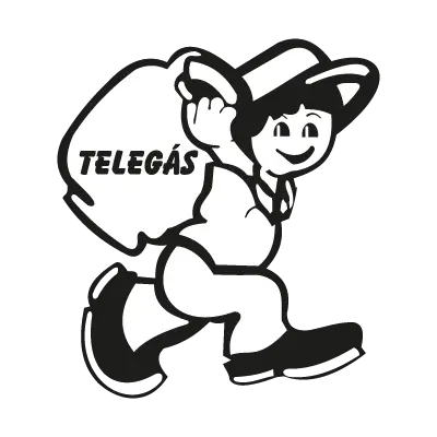 Telegas vector logo