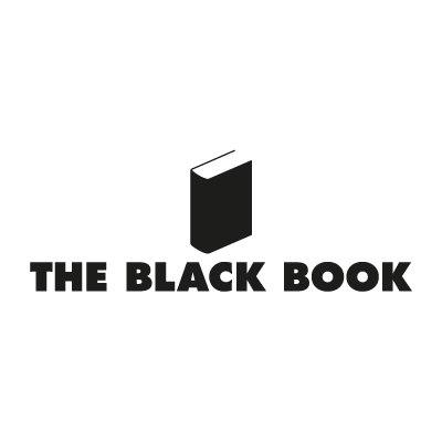 The Black Book logo vector