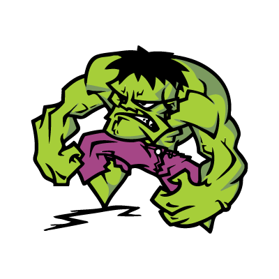 The Hulk logo vector
