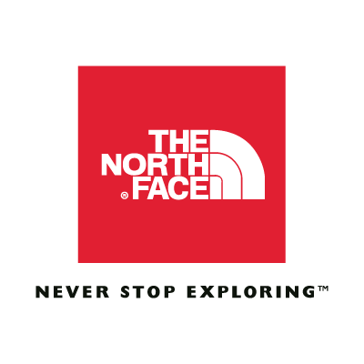 The North Face (Red) logo vector
