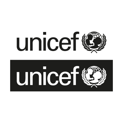 Unicef Black logo vector