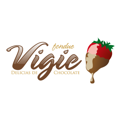 Vigie Fondue logo vector