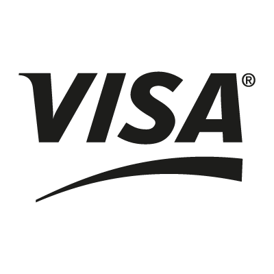 VISA Black logo vector