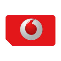 Vodafone brandnew 3D vector logo
