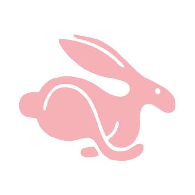 Volkswagen Rabbit Auto logo vector