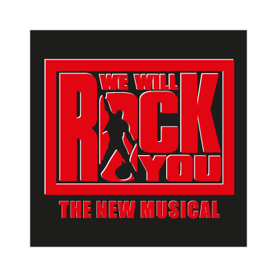 We will rock you logo vector