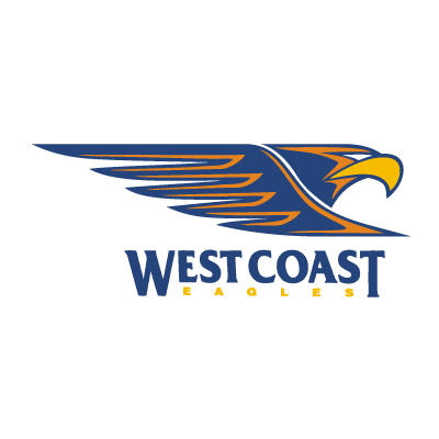 West Coast Eagles Vector Logo West Coast Eagles Logo Vector Free Download