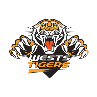Wests Tigers logo vector