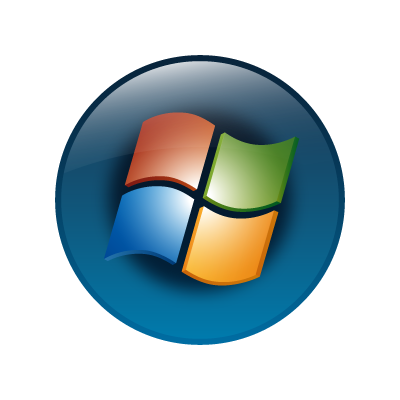 Windows vista (OS) logo vector