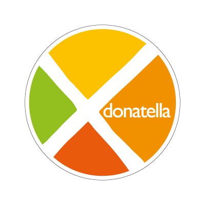 X Donatella logo vector