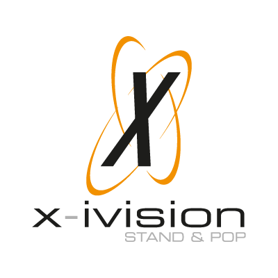 X vision logo vector