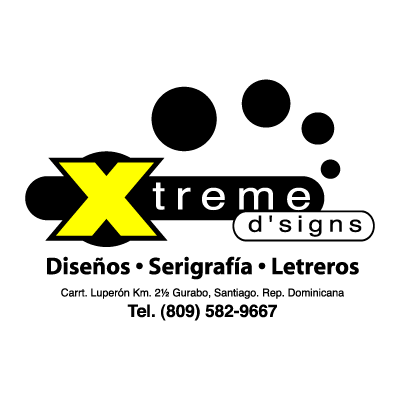 Xtreme Designs logo vector