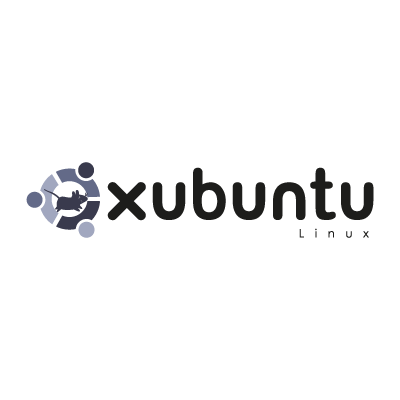 Xubuntu linux logo vector