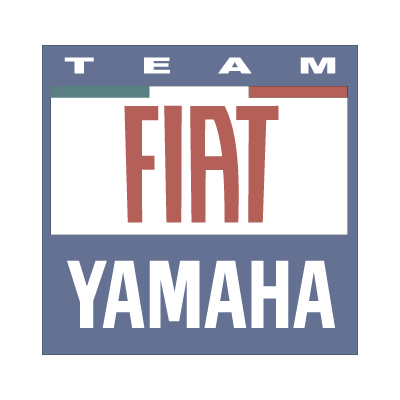 Yamaha Fiat team 2007 logo vector