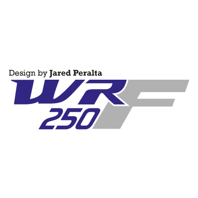 Yamaha WR250F logo vector