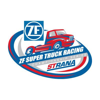 ZF Super Truck Racing logo vector