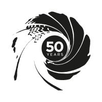 007 50th Anniversary vector logo