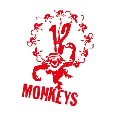 12 monkeys logo vector