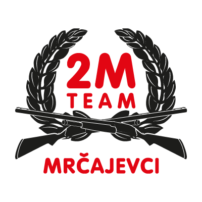 2M racing team logo vector