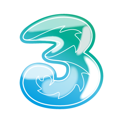 3 Tre logo vector