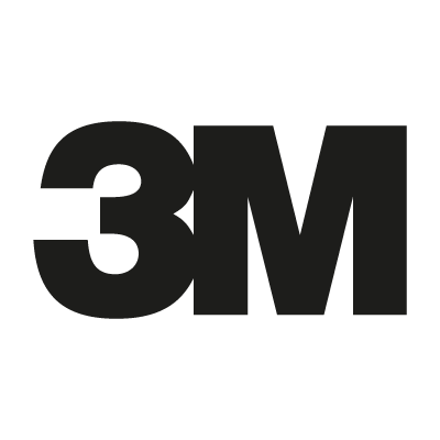 3M Black logo vector