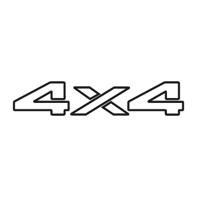 4×4 Auto logo vector