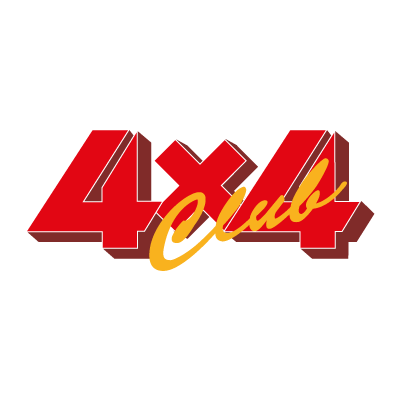 4×4 Club logo vector
