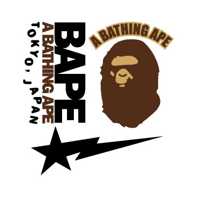 A Bathing Ape vector logo A Bathing Ape logo vector free download