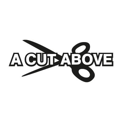 A Cut Above logo vector