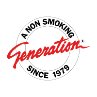 A non smoking generation vector logo