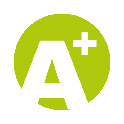 A Plus logo vector