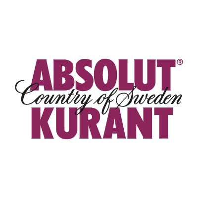 Absolut Kurant logo vector