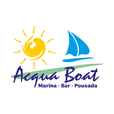 Acqua Boat logo vector