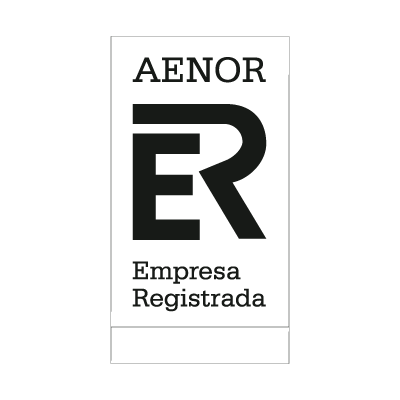 Aenor Black logo vector