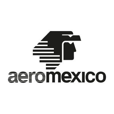 AeroMexico Black logo vector
