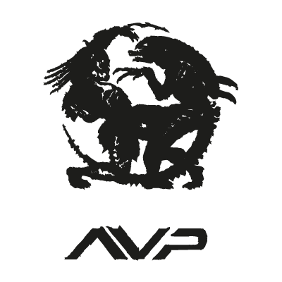 Alien vs predator logo vector