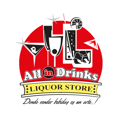 All in Drinks logo vector