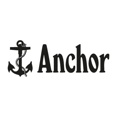 Anchor logo vector