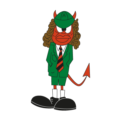 Angus Young Devil logo vector