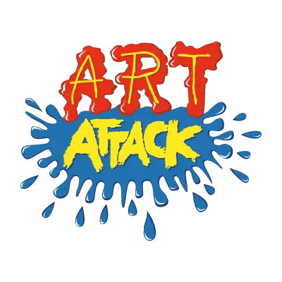 Art attack logo vector