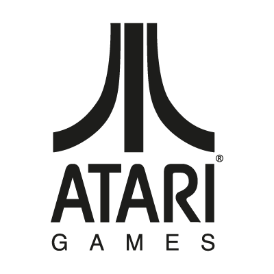 Atari Games Black logo vector