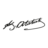 Ataturk (text) vector logo
