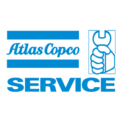 Atlas Copco Service logo vector
